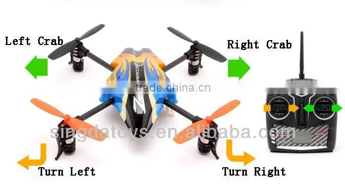 Z602 2.4GHz 4 Channel RC with gyro 4-axis ufo