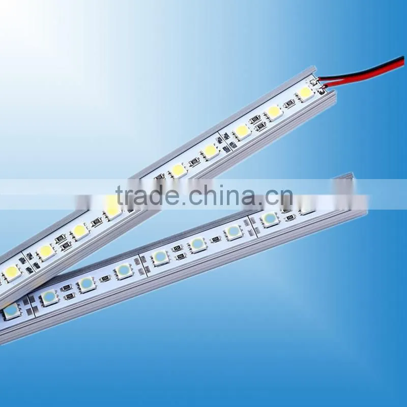 High brightness 72 led /m U shape 5050 rigid bar with CE RoHS Approval