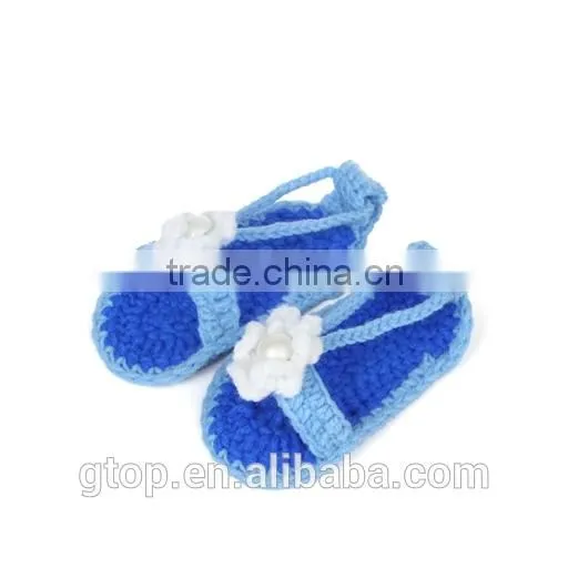 Wholesale Baby Handmade Crochet Shoes Supplier for 1-10 months old S-0035
