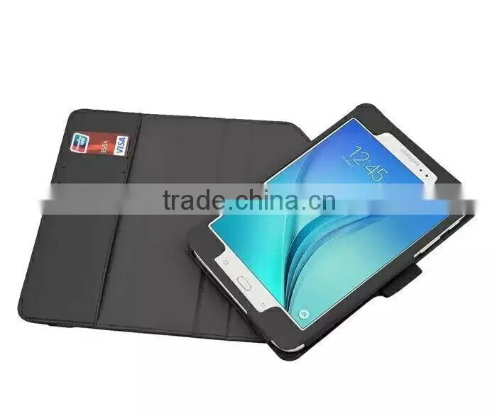 New product in China For Samsung galaxy Tab A 8.0 rotation pattern design leather case with stand