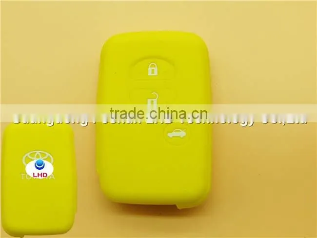 Silicone Car Key Cover For Colorful Key Fob silicone holder Replacement Case