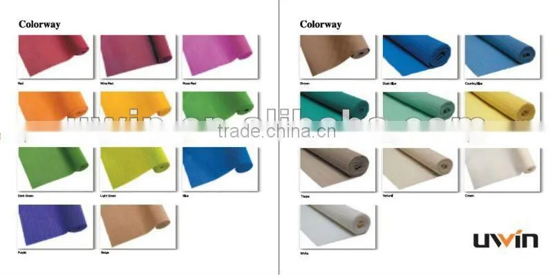 eco non adhesive non smell mesh fabric coated PVC drawer anti-slip mat