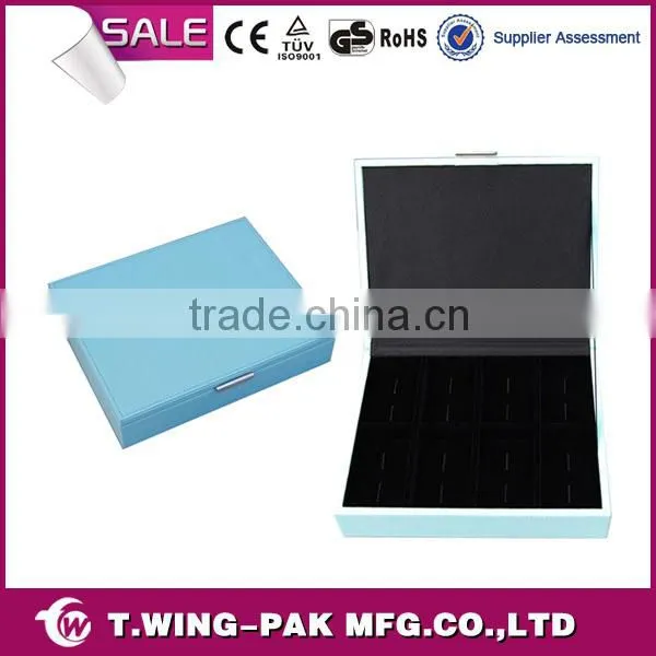 High quality and new fashion cufflink wooden box
