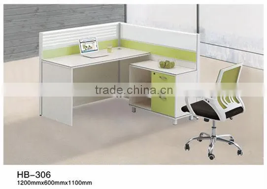Office furniture L-shape single person office deskHB-306