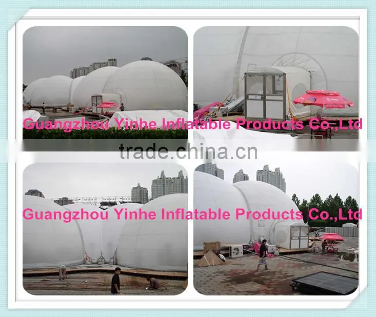 inflatable tent, inflatable projection dome tent, inflatable planetarium dome tent