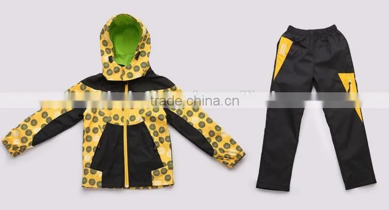 children fashion outdoor waterproof sport jacket
