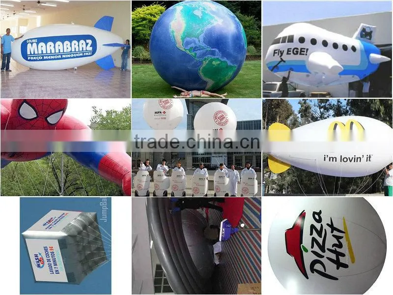animal cartoon inflatable character helium balloons