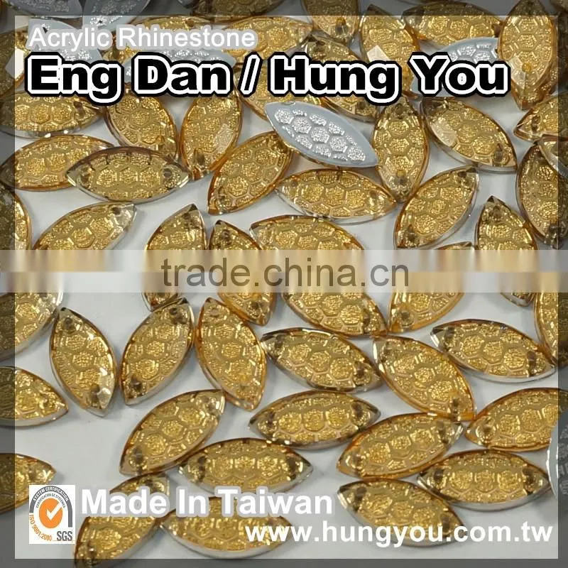 Best Popular Non Hot-Fix Taiwan Round Shape Synthetic Gemstones For Garment Accessories