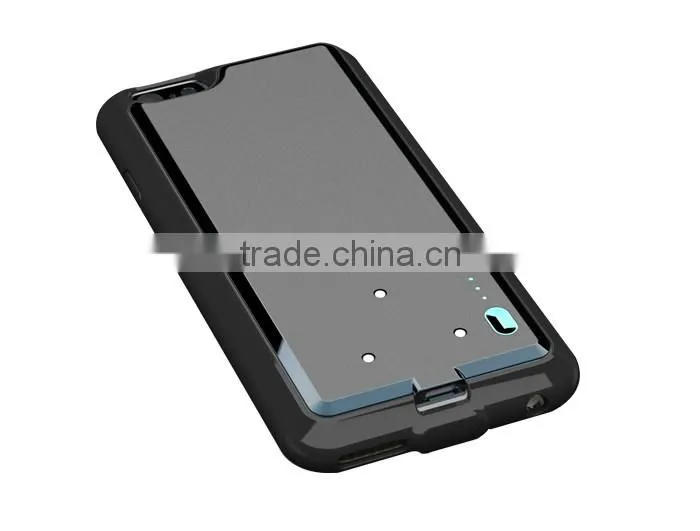External Plastic Travel Mobile Battery Charger Case for Iphone6