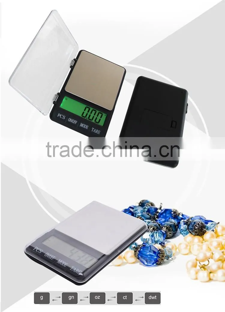 LCD Display Stainless Steel Jewelry Scale