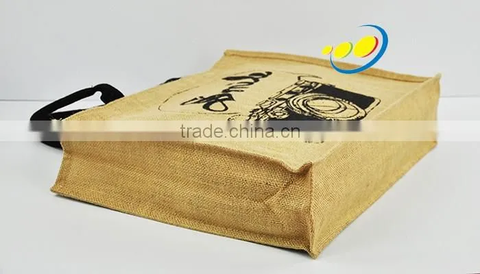 Fashion Shopping Jute Bag Multi-purpose Storage Bag