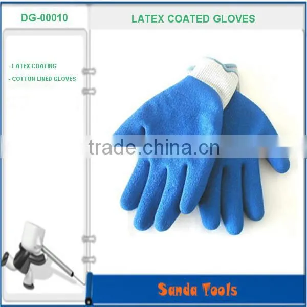 green nitrile coated gloves