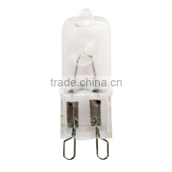 Low price high power 60w glass body G9 halogen bulb