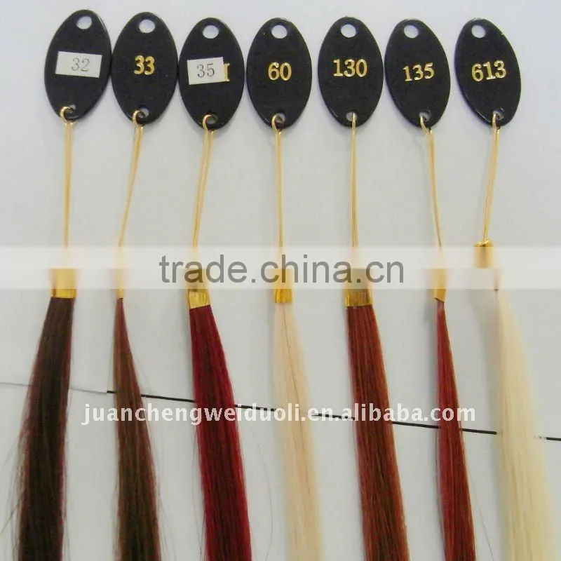 hot sale colorful remy human hair color ring