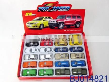 12pcs metal pull back truck mini die cast farmer truck toy