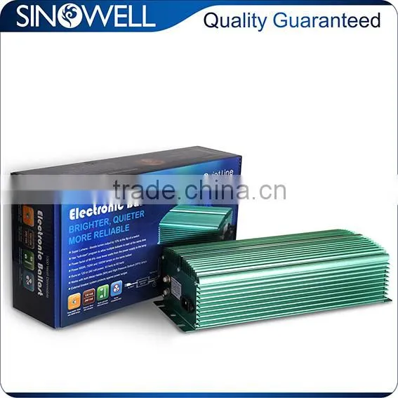 China Honest Manufacturer SINOWELL 400w 600w 1000w Hydroponic Grow Light Air Cooled Ballast
