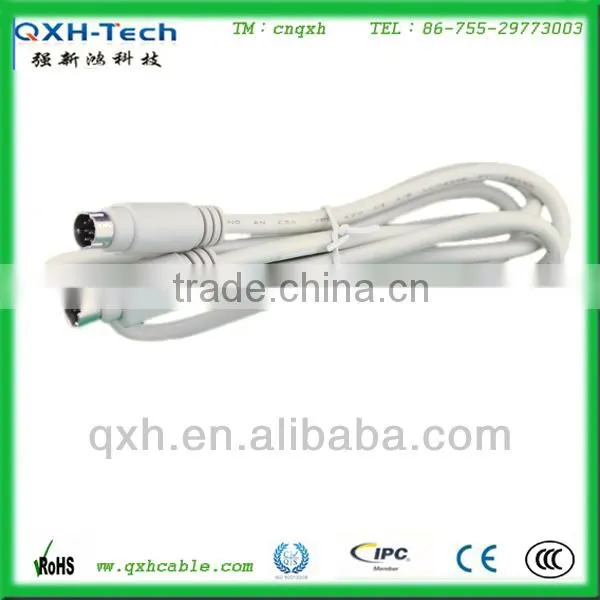 high quality 8 pin mini Din cable mle to female with 3 years warranty