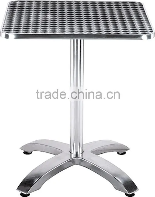 Different shape fashionable design for stainless steel formal table top
