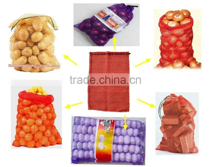 Wholesale for onions mesh bag for onions