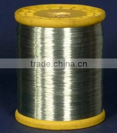 Hot-dip galvanized spool wire