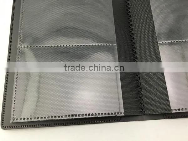 OEM customized Card binder with 2-pocket PP porfolios playset Dongguan factory