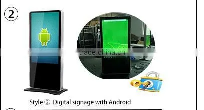 70 inch Best Price of interactive floor standing digital signage player