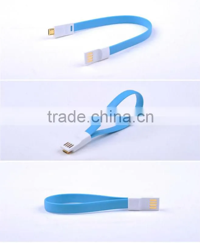 2014 new arrived new style super-speed colored micro USB cable