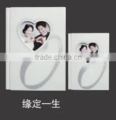 China professional manufacture high quality beautiful MDF crystal photobook cover