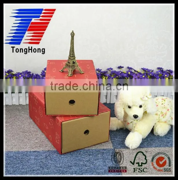 Latest design good quality hand made paper pillow box for sale