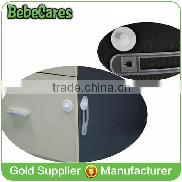 White multifunctional latches plastic drawer lock