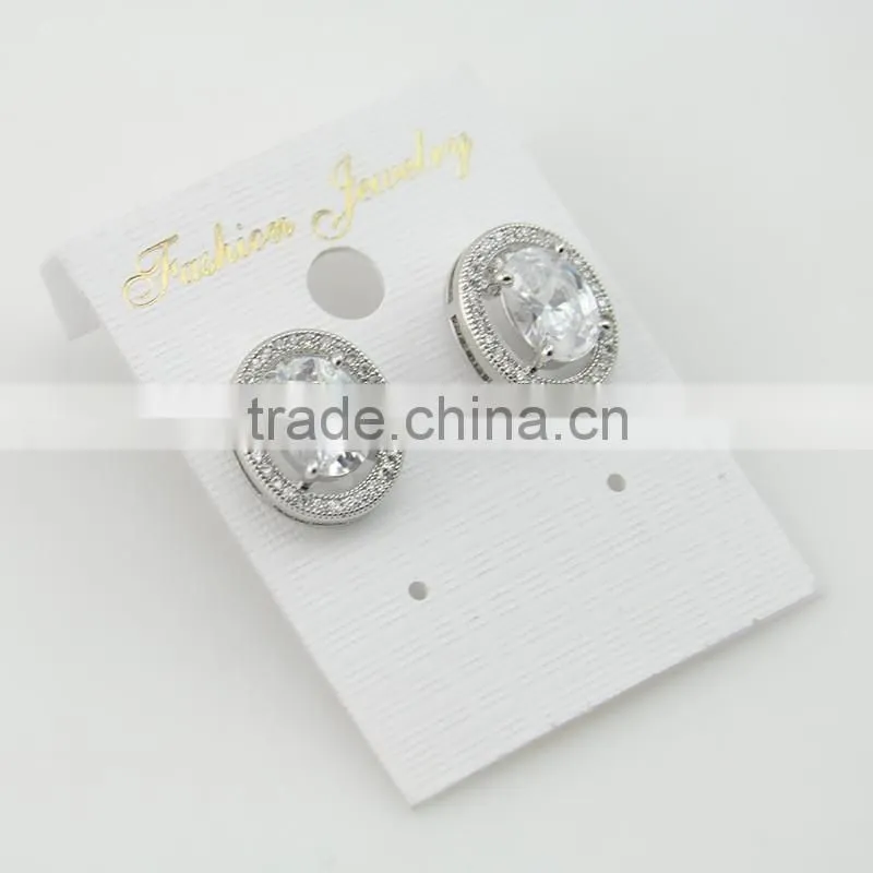Good quality New 2016 Trend fashion earrings zircon stud earring ladies earrings designs pictures