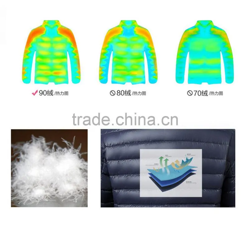 Men Ultra light padded down vest for winters