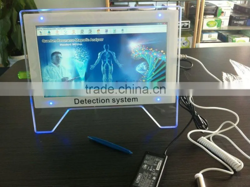 2015 The best selling feedback touch screen quantum resonance magnetic analyzer with 41 report