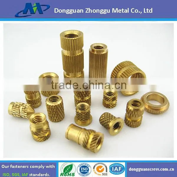 brass threaded insert nuts