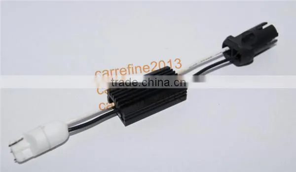 LED Warning Canceller Decoder T10 W5W OCB Error Load Resistor Aluminum Cover
