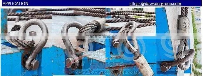 Dawson carbon steel shackle with great price