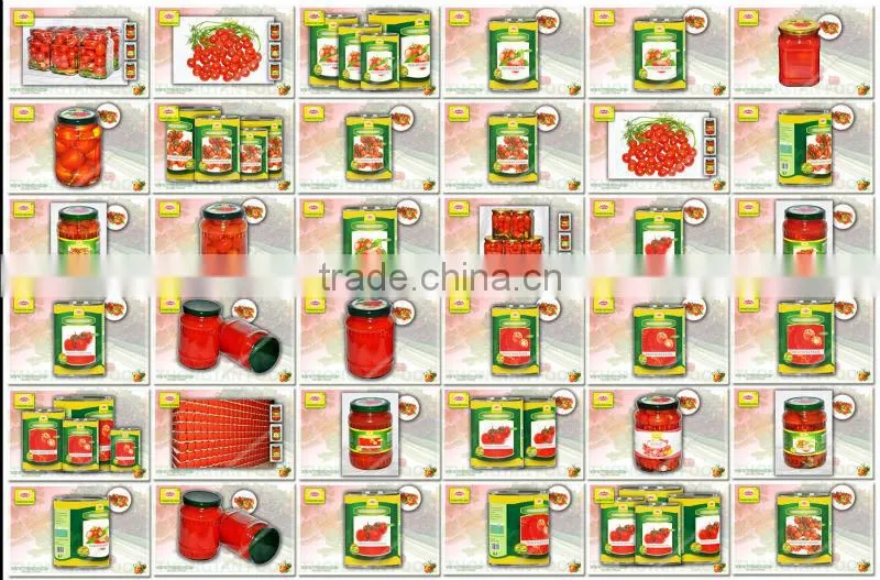 Tomatoes in tomato sauce in jar