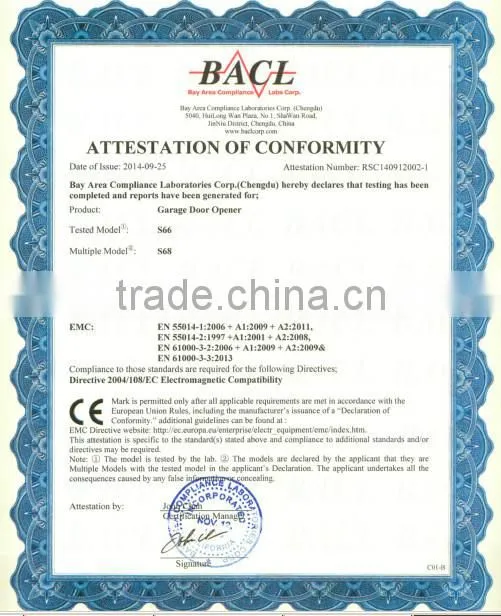 Car Use Garage Door Electric Motor ,DC Motor for Electric Garage Door