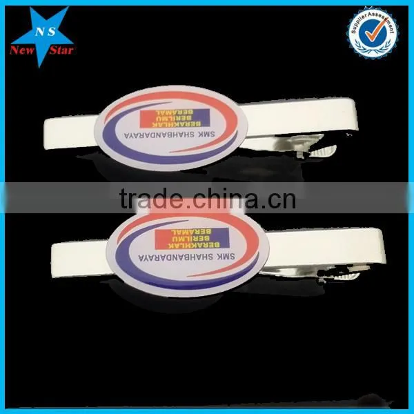 Wholesale multicolor cheap metal tie clips