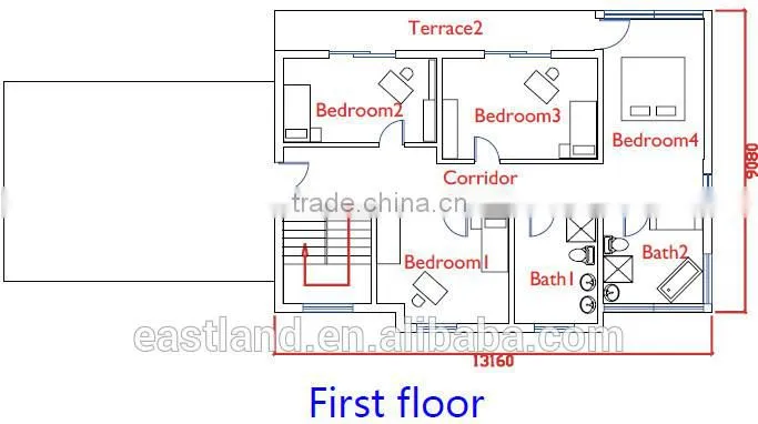 China supplier prefabricated steel structure baguio city house and lot for sale