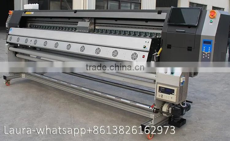 hot sale 3.2m soft pvc film large format printers for indoor outdoor advertising