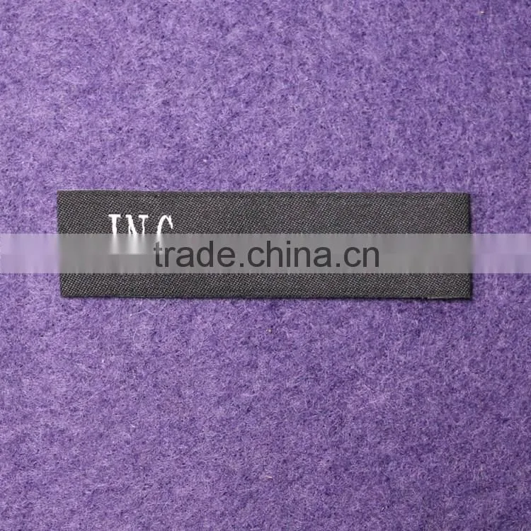 Custom Design Centerfold High Density Garment Damask Woven Labels
