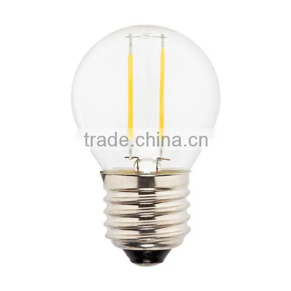 Very Welcome Vintage LED Filament Lamp G45 P45 E14/E12 E26/27 4W 2W Dimmalbe Bulbs