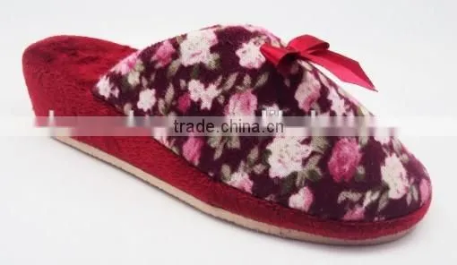 2016 Soft High Heel Winter Indoor Slippers for Women