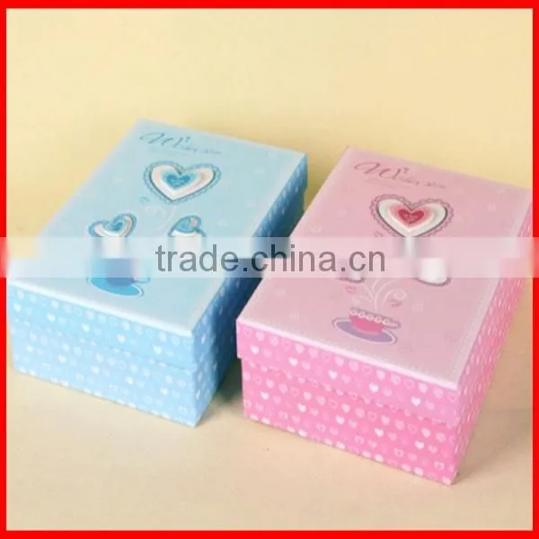 2014 New Fashion Cute Paper Gift Scarf Packaging Box , Silk Scarf Box