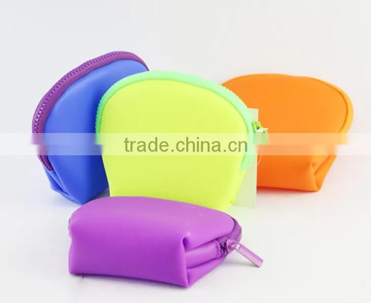 Factory directly silicone pencil bag OEM logo wholesale promotion gift