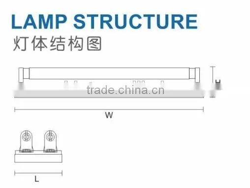 Fluorescent Light Fixture Of General Style Batten