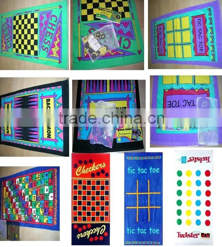 Camping Beach Gym Bath Travel Sports Swimming beach Towel Printed Children Adult