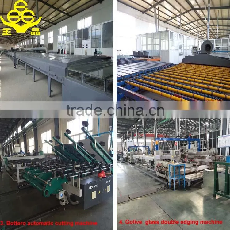 Yujing factory 2mm thickness of aluminum mirror glass
