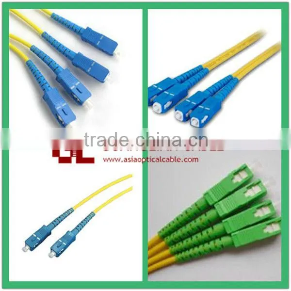 St/upc-fc/upc simplex singlemode fiber optic patch cord